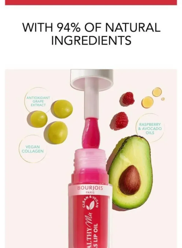 Healthy Mix Clean S.O.S Lip Oil - 04 - Pink Passion, 4.5ml – image 6