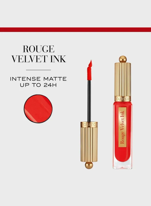 Rouge Velvet Ink Matte Liquid Lipstick 08 Coquelic – image 2