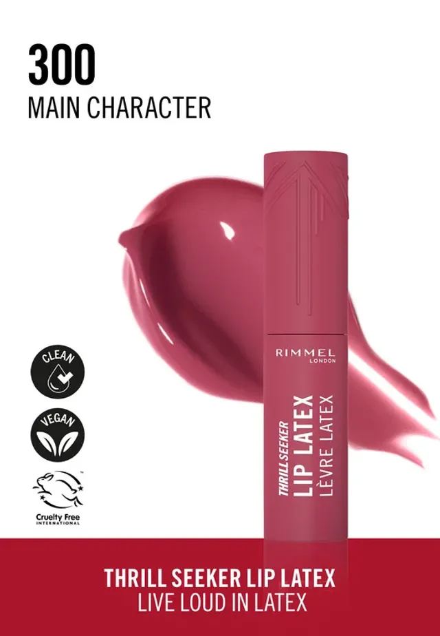 Thrill Seeker Lip Latex - 400 - Rimmel Red, 6ml – image 3