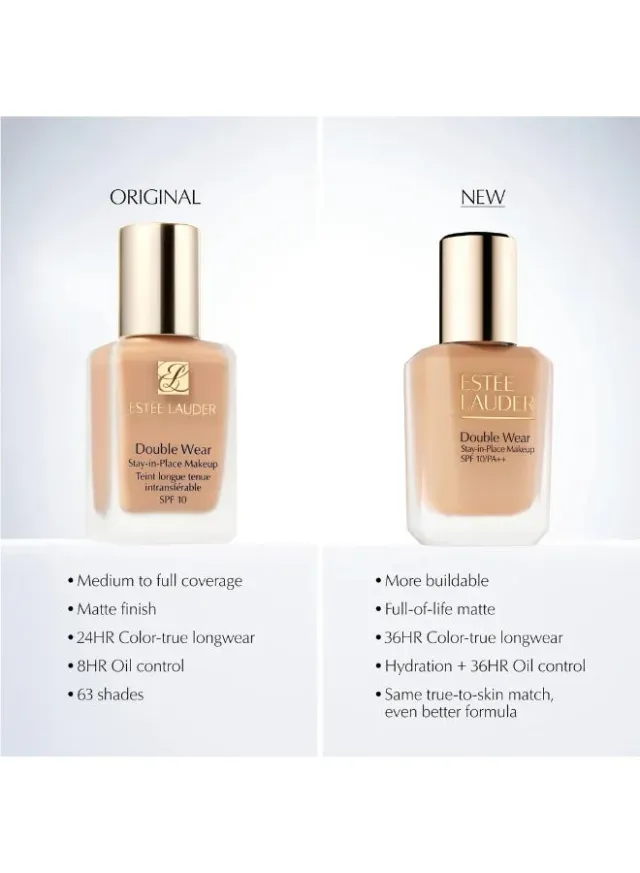 Double Wear Stay-in-Place Longwear Matte Foundation - 1C2 Petal – image 6