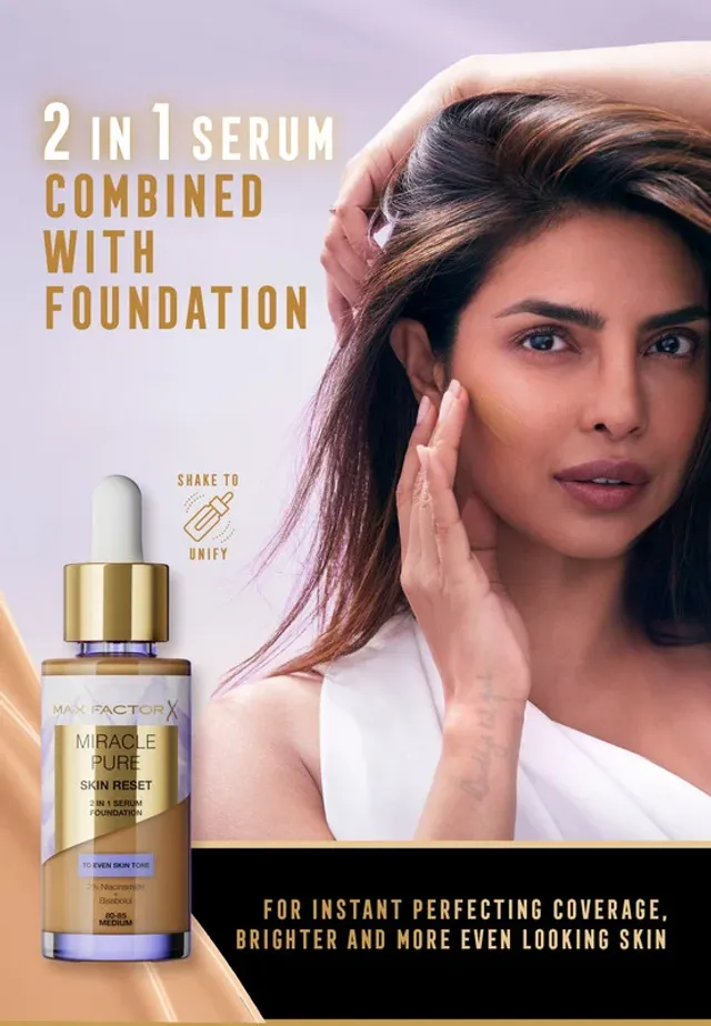 كريم أساس سيروم ميراكل بيور 2 في 1 لتجديد البشرة - 85-90 - متوسط إلى عميق، 30 مل – صورة 5
