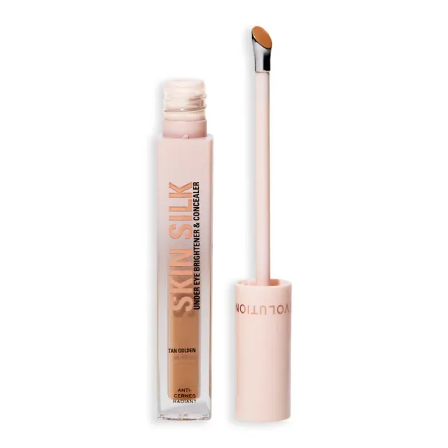 Skin Silk Radiant Serum Under Eye Brightener Tan Golden