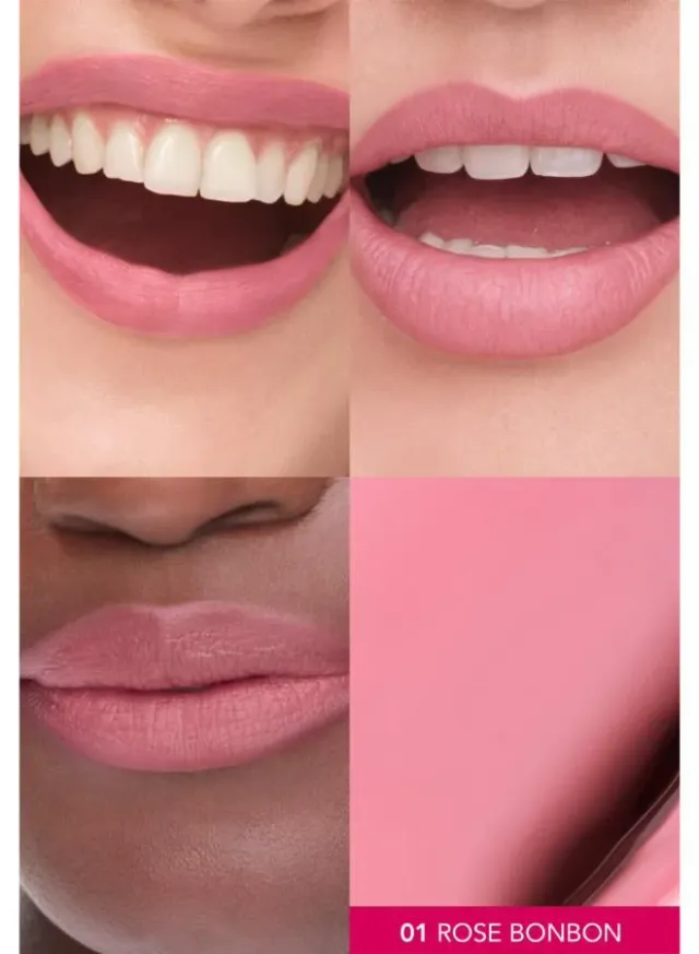 Cloud Crème Velvet Matte Liquid Lipstick - 01 - Rose Bonbon, 3ml – image 5