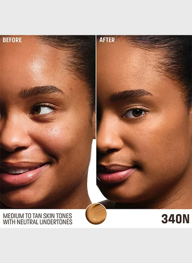 Hd Skin-Balancing & Perfecting Foundation - 340N (Myrrh) – image 3