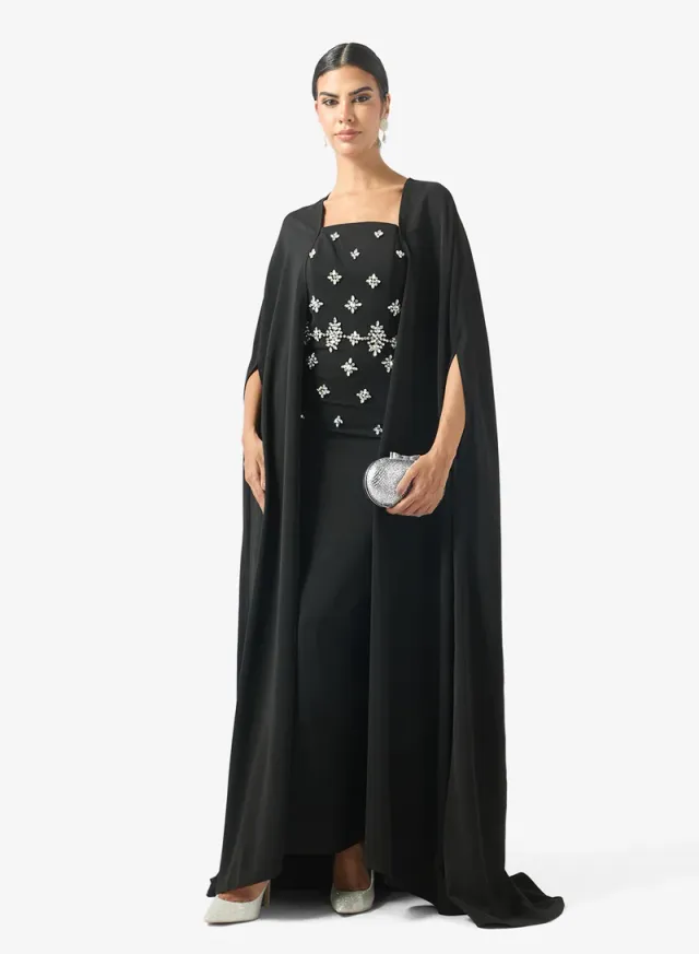 Two Pcs Crystal Cape Set – image 5