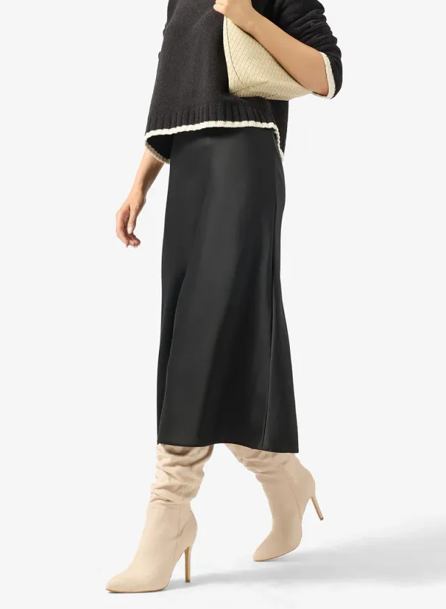 Pointed Toe Stiletto Heel Knee High Boots – image 5