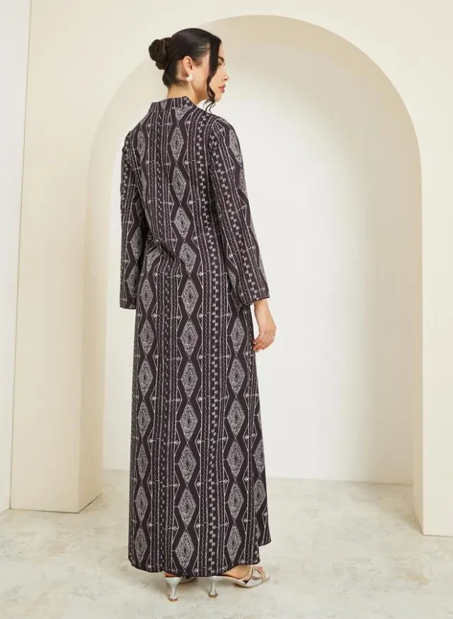 Women All-Over Print A-Line Jalabiya – image 5
