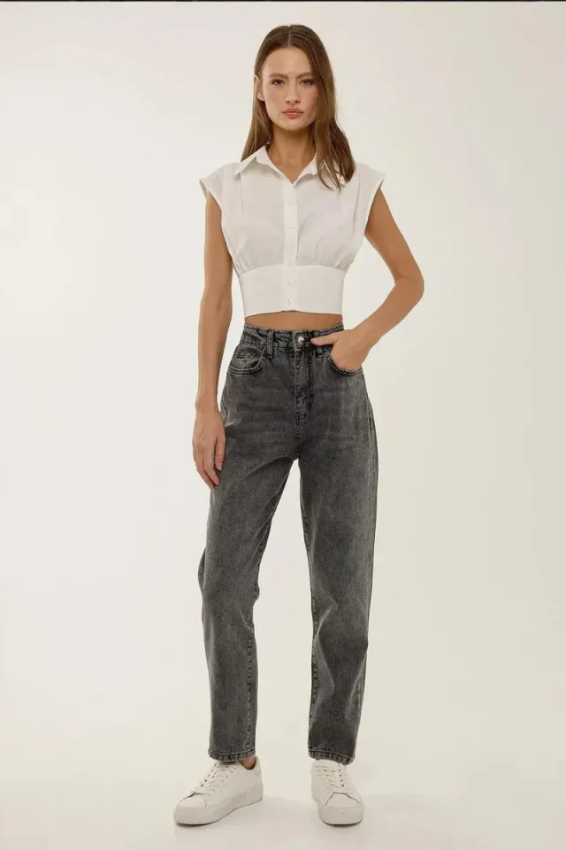 High Waist Mom Jeans