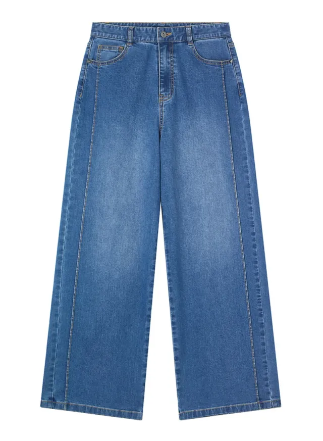 Women's High Waist Wide Leg Cool Jeans – image 3