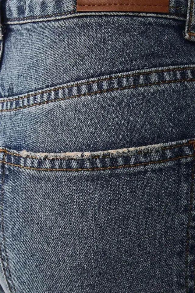 Straight Leg Denim Jeans – image 4