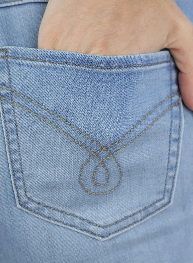 Women's High Rise Slim Tapered Jeans - Comfortable & Stylish Denim – image 5
