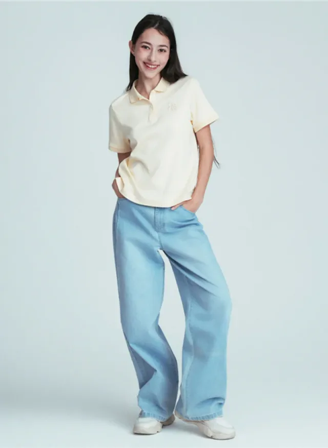 Women's High Waist Wide Leg Cool Jeans – image 2