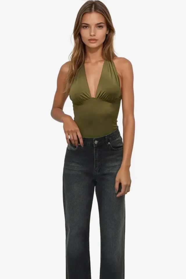 Straight Leg Denim Jeans – image 3