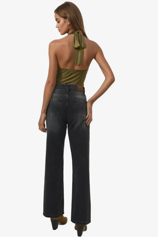 Straight Leg Denim Jeans – image 5