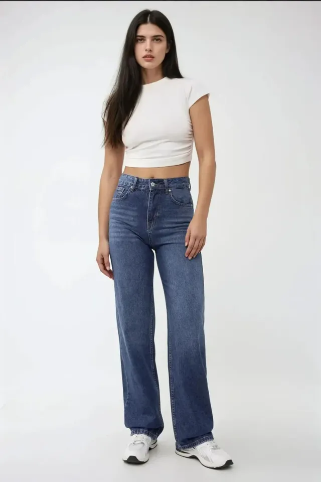 High Waist Straight Leg Jeans – image 2