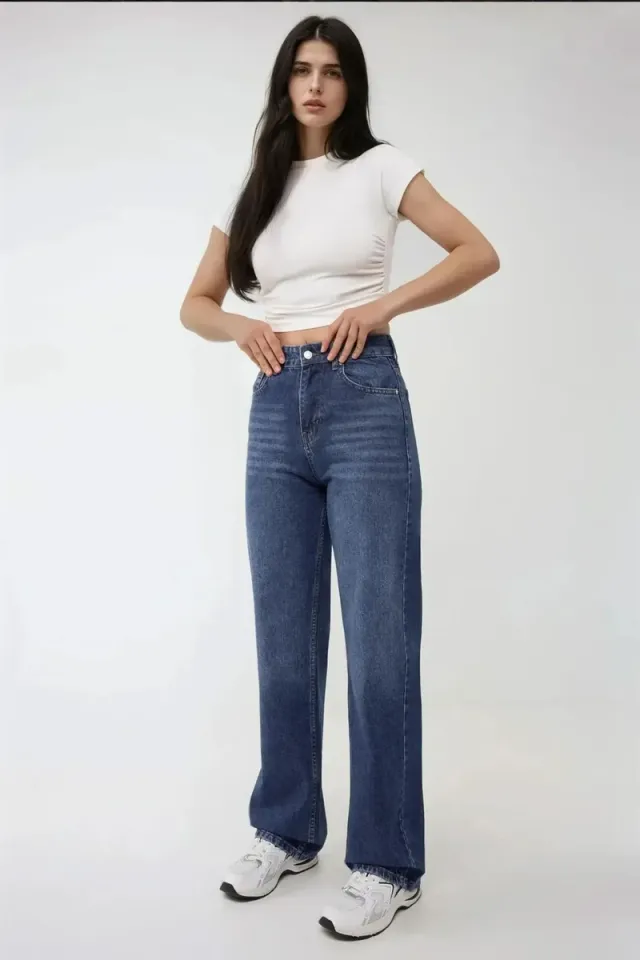 High Waist Straight Leg Jeans – image 3