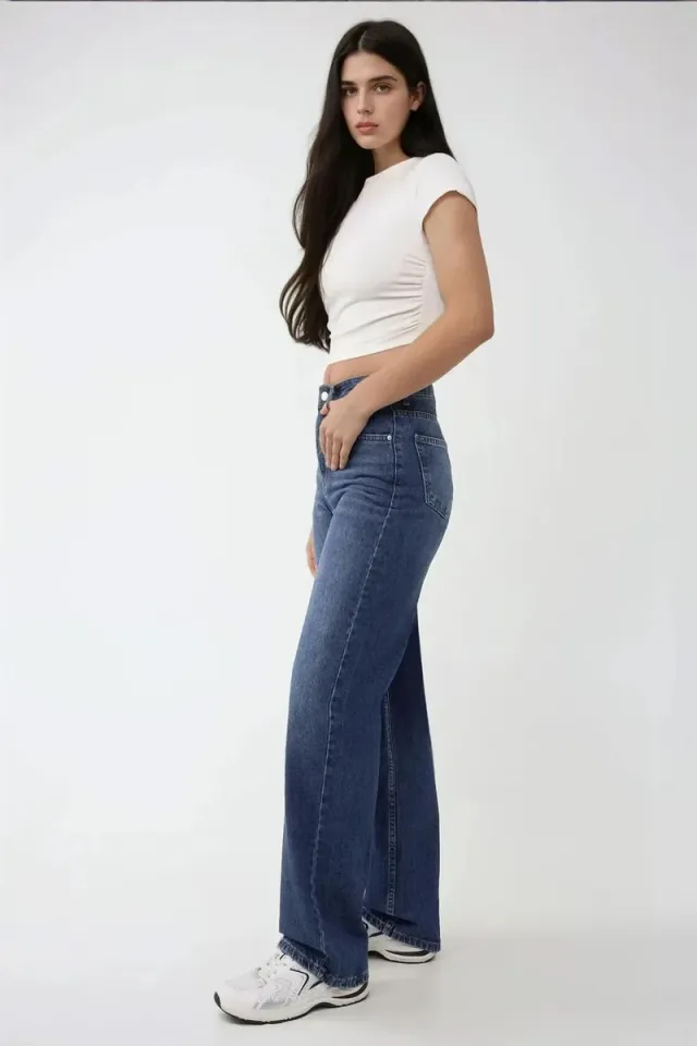 High Waist Straight Leg Jeans – image 4