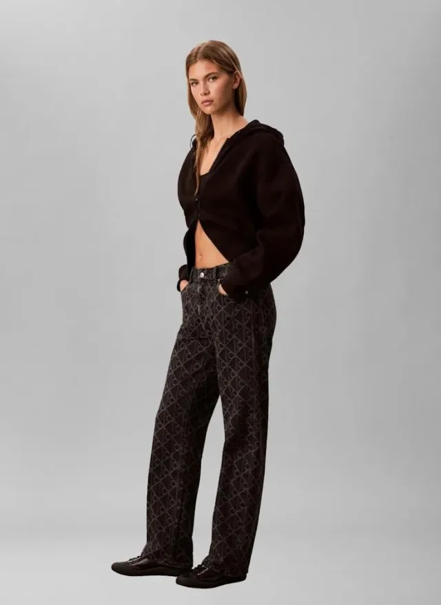 بنطال جينز كاجوال بقصة مستقيمة – صورة 3