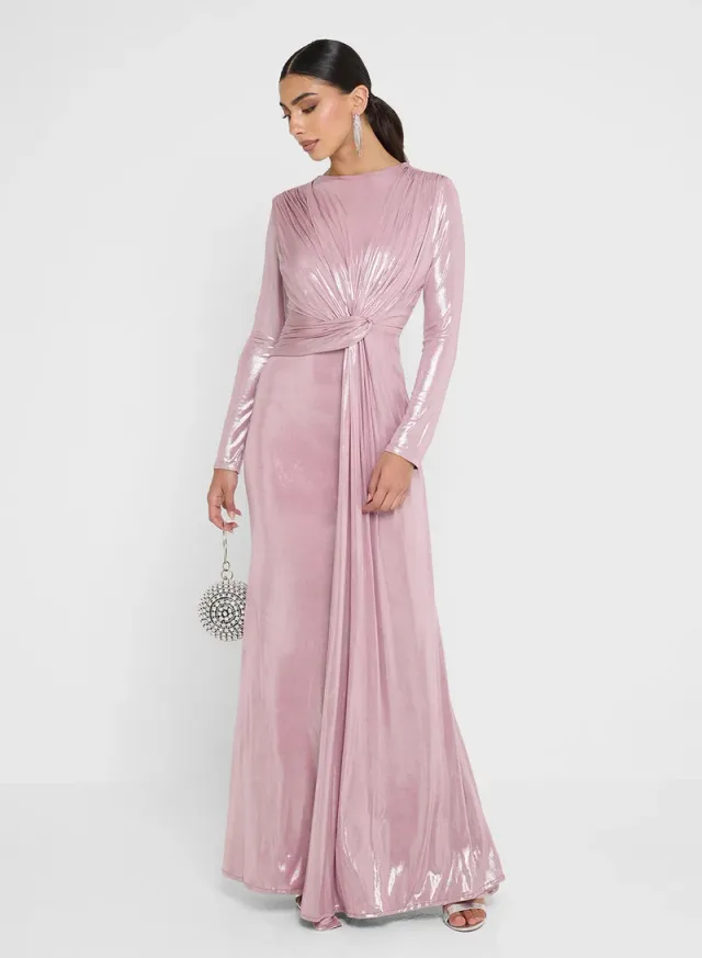 Long Sleeves Maxi Dress