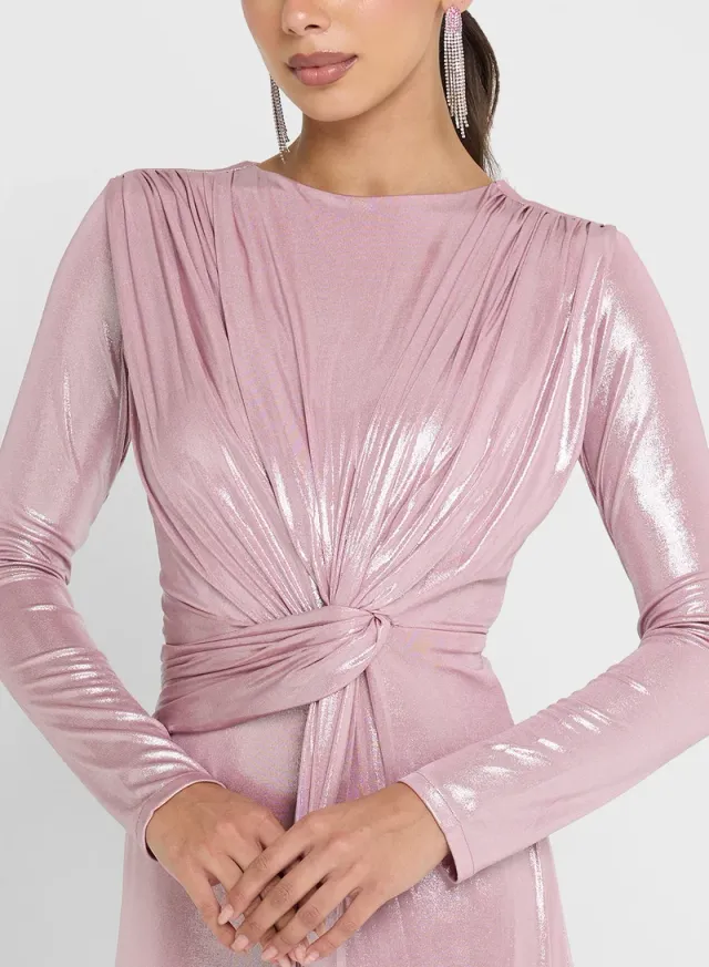 Long Sleeves Maxi Dress – image 3