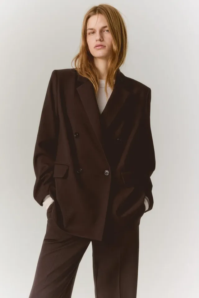 Double-breasted blazer