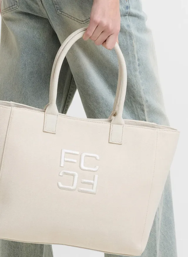Women White Kora Tote Bag – صورة 3
