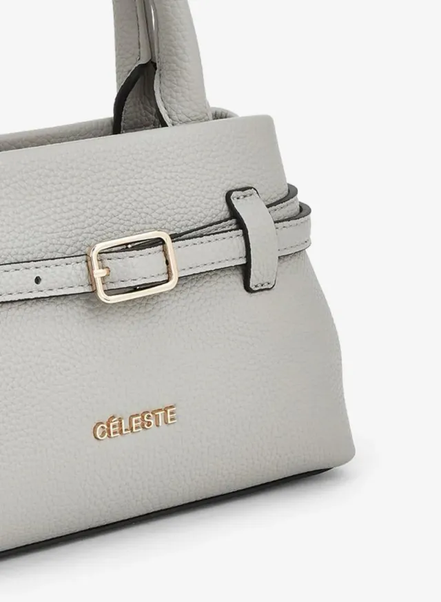 Celeste Grainy Pu Totes – صورة 4