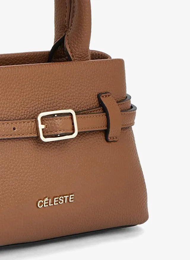 Celeste Grainy Pu Totes – صورة 4