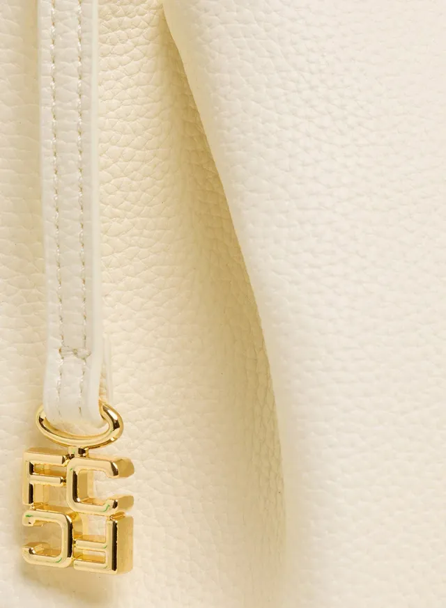 Women White Adele Bucket Bag – صورة 5