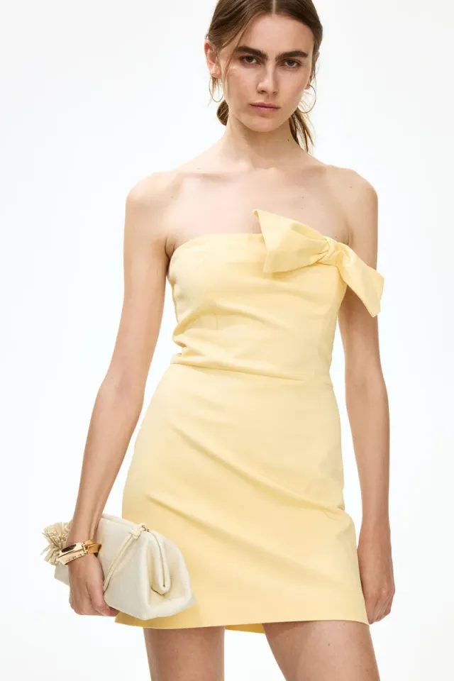 Bow-detail bandeau dress – image 2