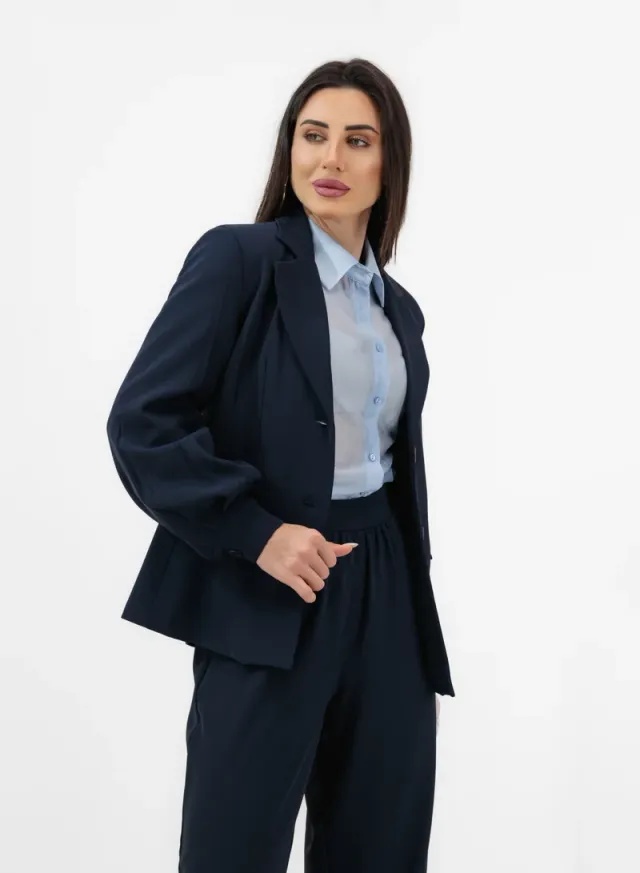 NAVY CHIC BLAZER – image 2