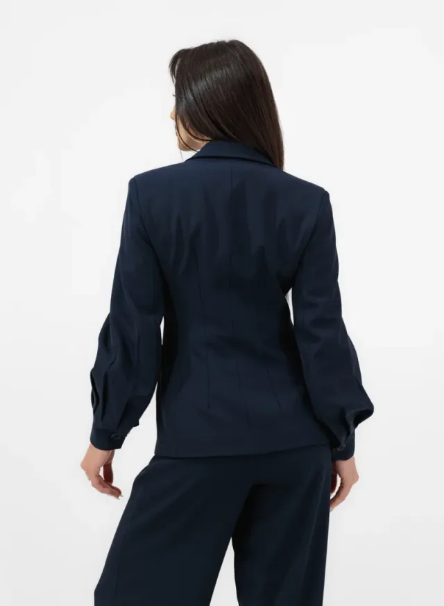 NAVY CHIC BLAZER – image 3