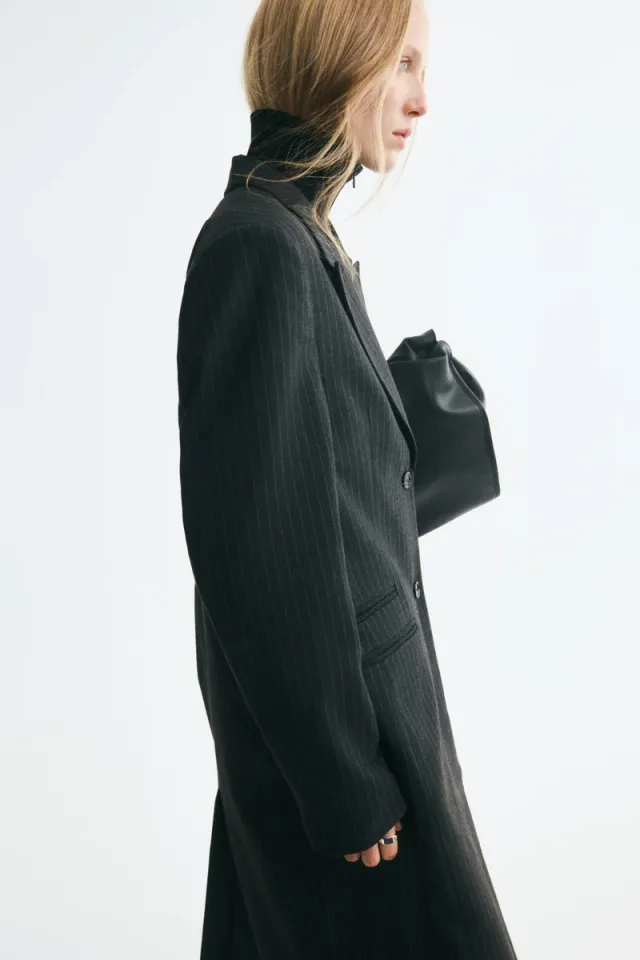 Long shoulder-pad blazer – image 4