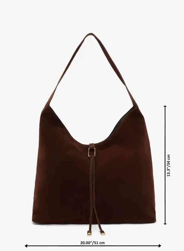 Casual Faux Leather Tote Bag – image 6