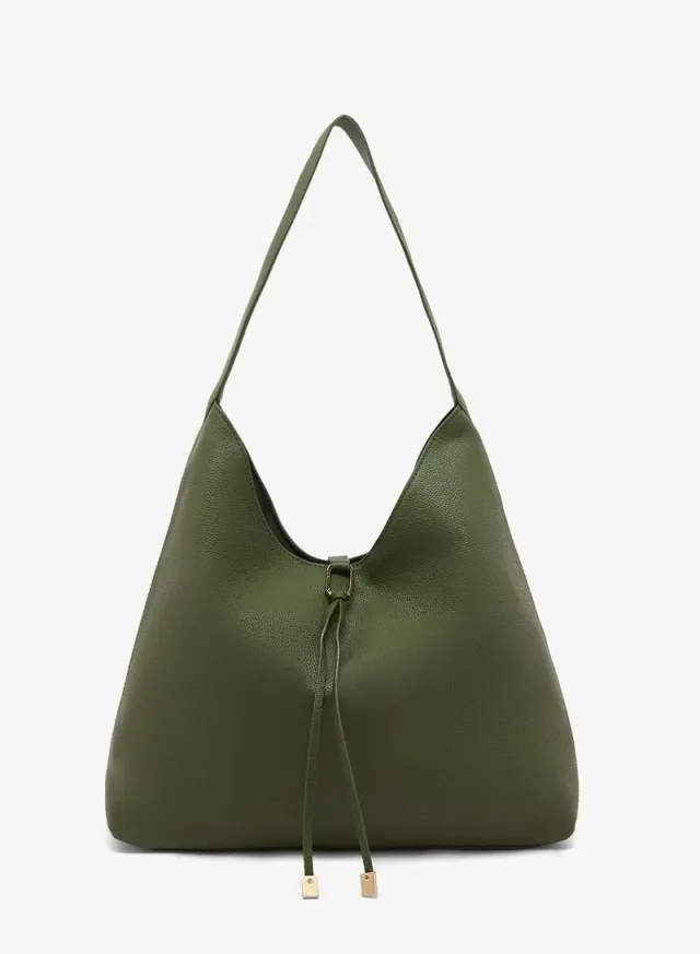 Casual Faux Leather Tote Bag – image 2