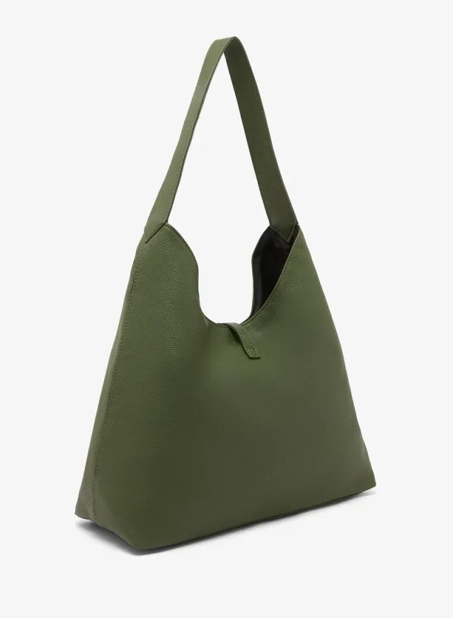 Casual Faux Leather Tote Bag – image 3