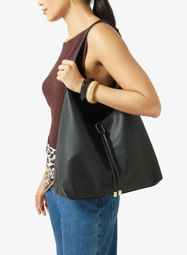 Casual Faux Leather Tote Bag