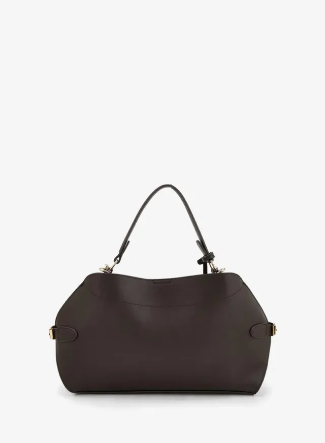 Buckle Accent Tote Bag With Pouch – صورة 8