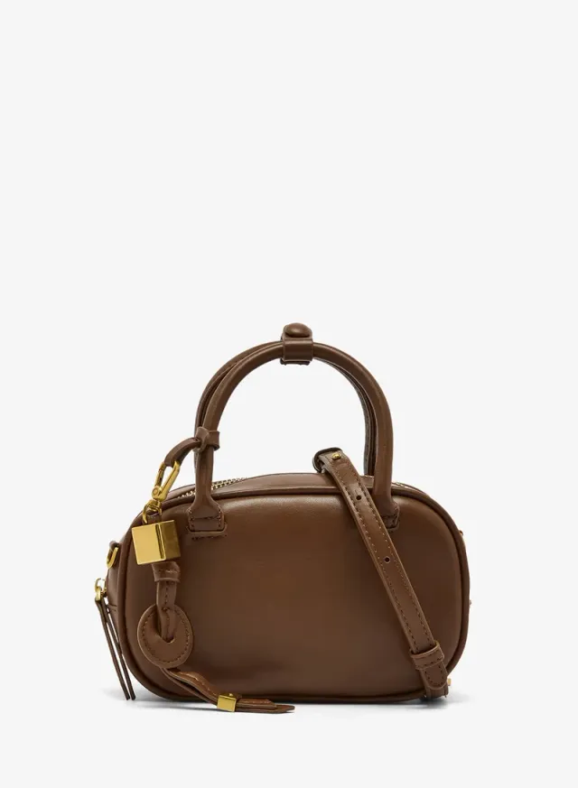 Circular Crossbody With Top Handle – image 2