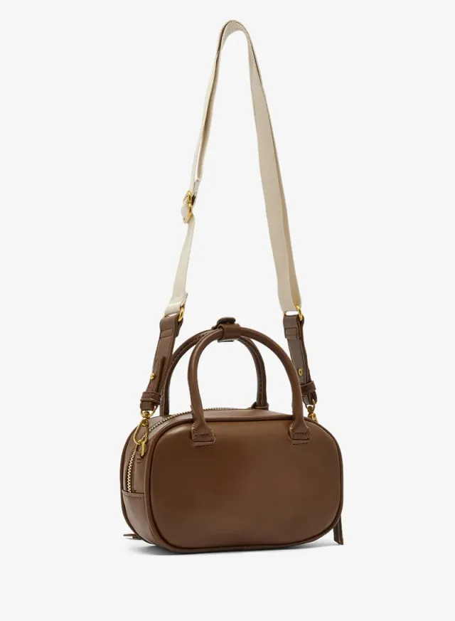 Circular Crossbody With Top Handle – image 3