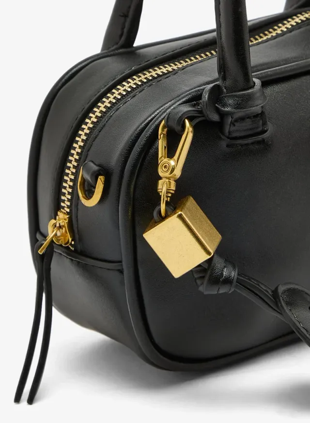 Circular Crossbody With Top Handle – image 4