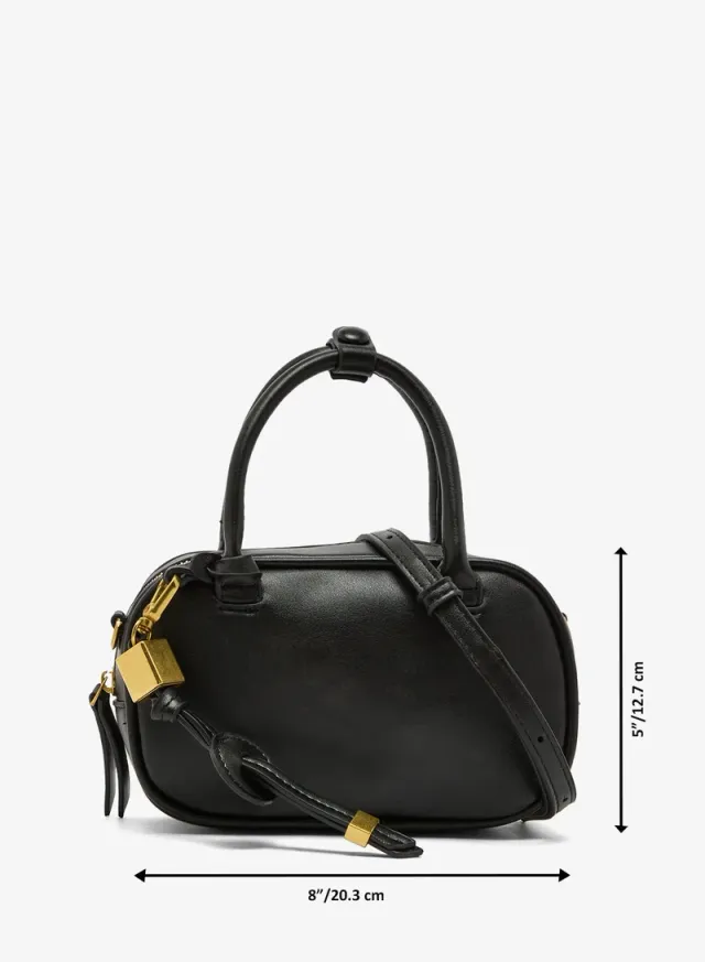Circular Crossbody With Top Handle – image 6