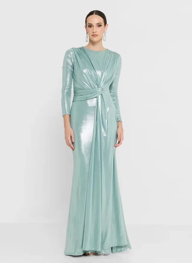 Long Sleeves Maxi Dress