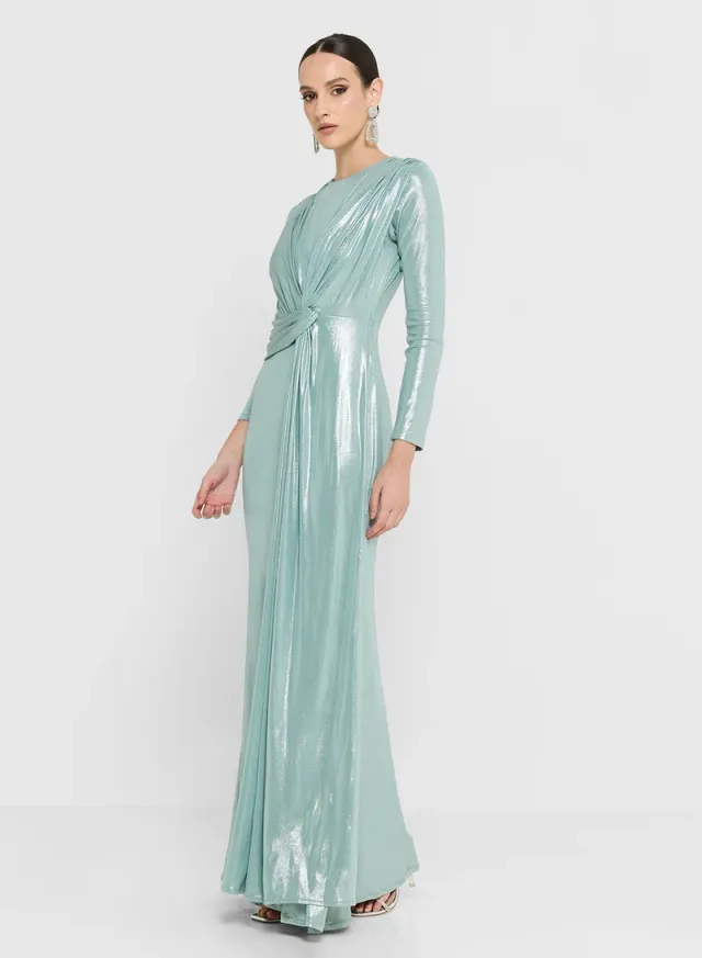Long Sleeves Maxi Dress – image 2