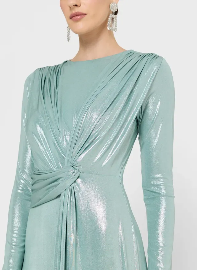 Long Sleeves Maxi Dress – image 4