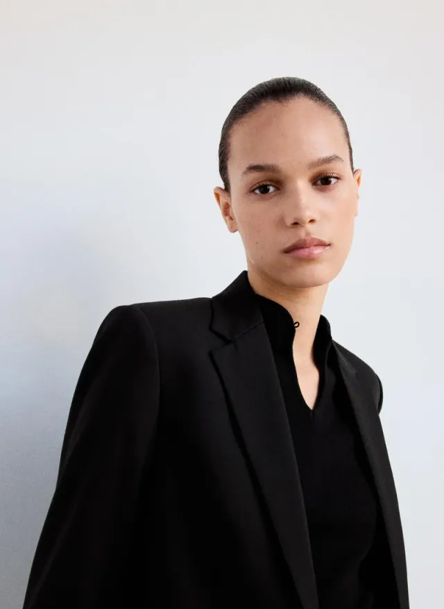 Fitted suit blazer – image 3