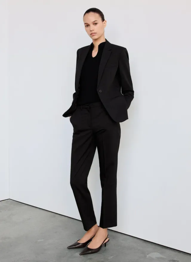 Fitted suit blazer – image 4