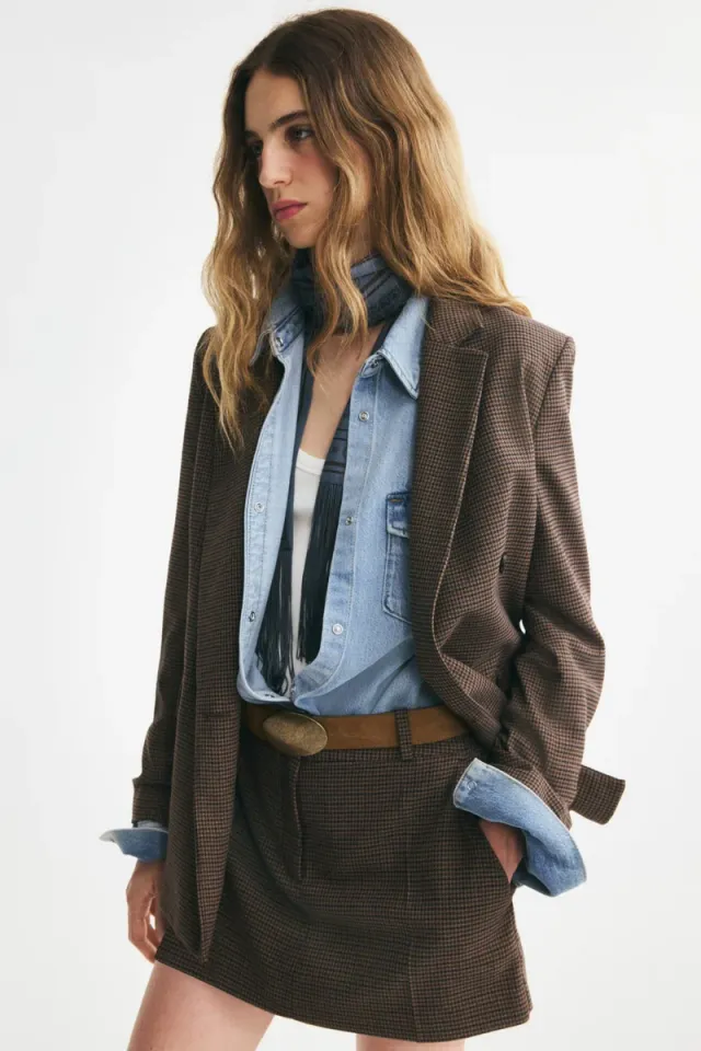 Double-breasted blazer