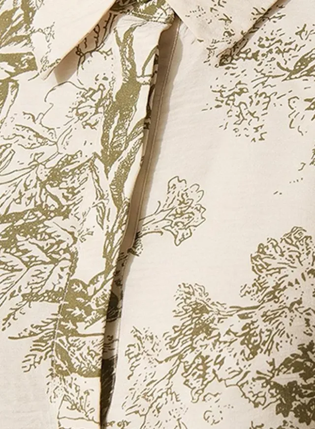 Iconic Floral Print Trapeze Maxi Dress – image 2