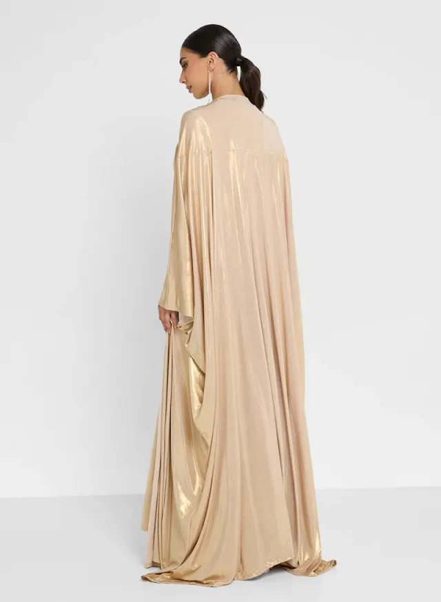 2 Pcs Set Long Sleeves Maxi Drees – image 2
